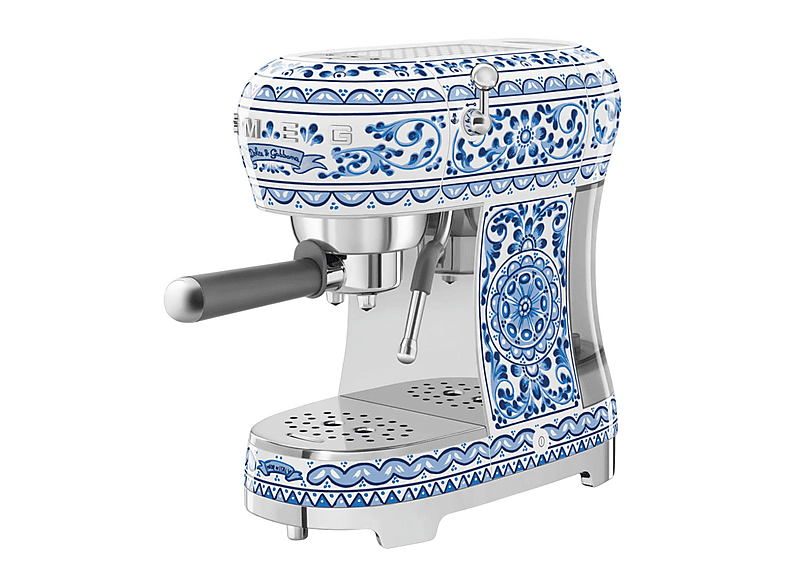 Cafetera express - Smeg 112571699, 15 bar, 1350 W, 2 tazas, Inox