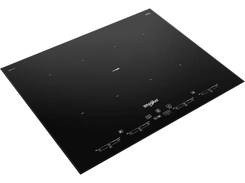 Encimera inducción - Whirlpool SMO 658C/BT/IXL, 8 zonas, Independiente, 65 cm, Negro