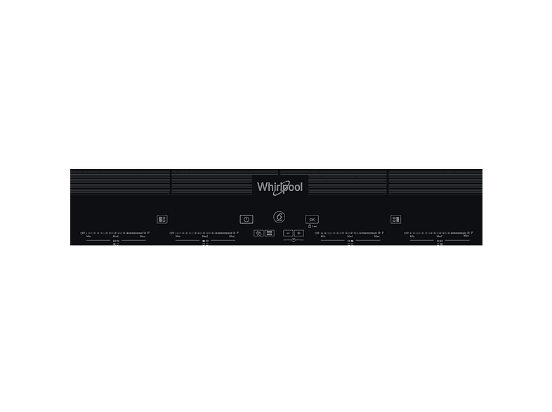 Encimera inducción - Whirlpool SMO 658C/BT/IXL, 8 zonas, Independiente, 65 cm, Negro