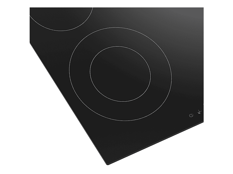Placa de vitrocerámica - Beko HIC64402E, 4 zonas, 580 mm, Negro