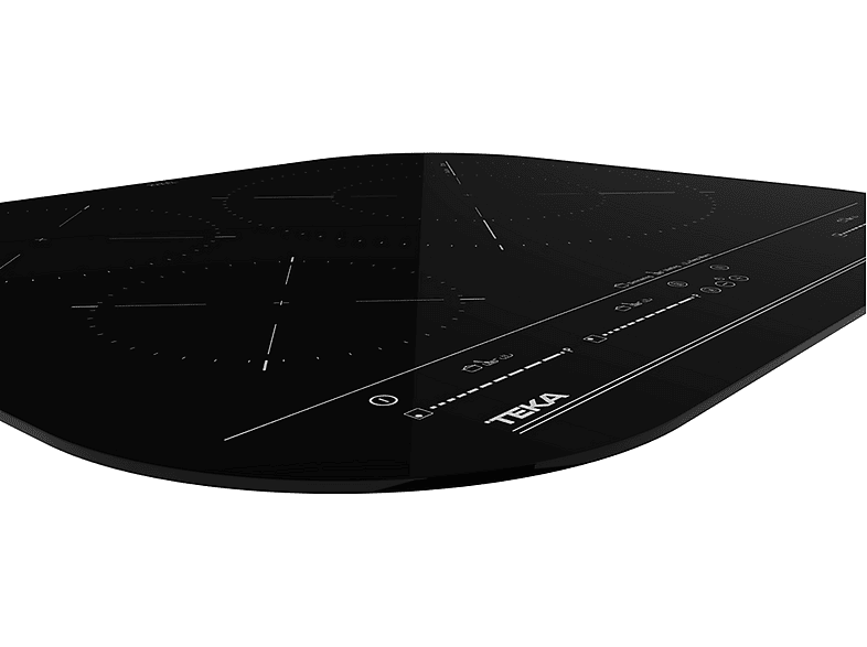 Placa de inducción - Teka IKC 63320 MSP 3F, 3 zonas, 590 mm, Negro