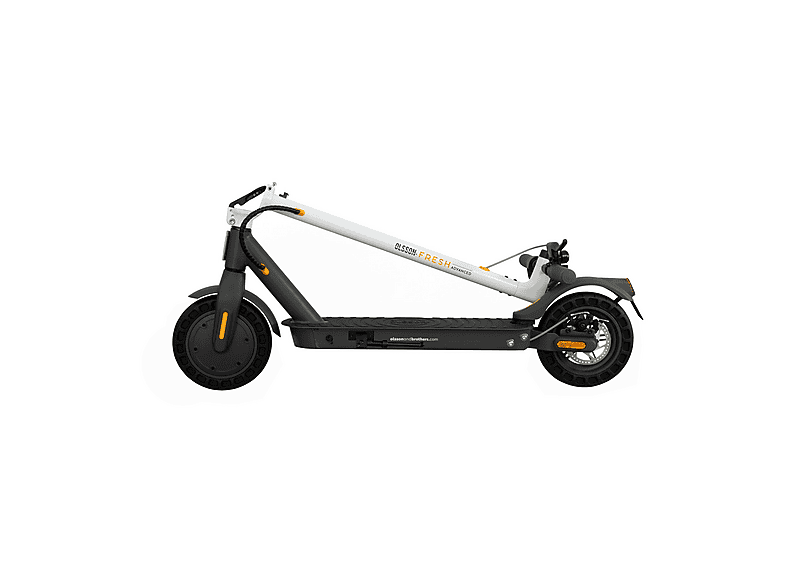Patinete eléctrico - Olsson FRESH ADVANCED homologado DGT 38km autonomía, Pot. máx. 500 W, Carga máx. 120 kg, 10000 mAh, Blanco