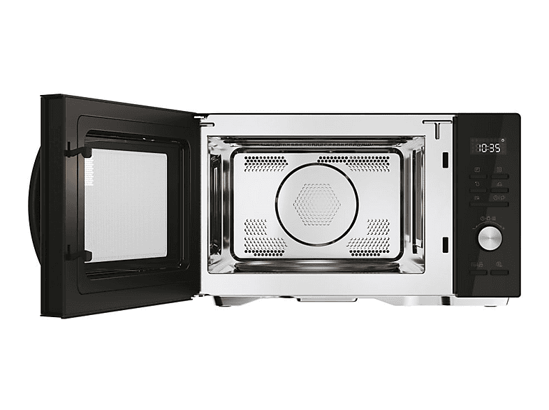 Microondas con grill - Candy CMCA29EDLB, 1000 W, 5 potencia, 29 l, Inox