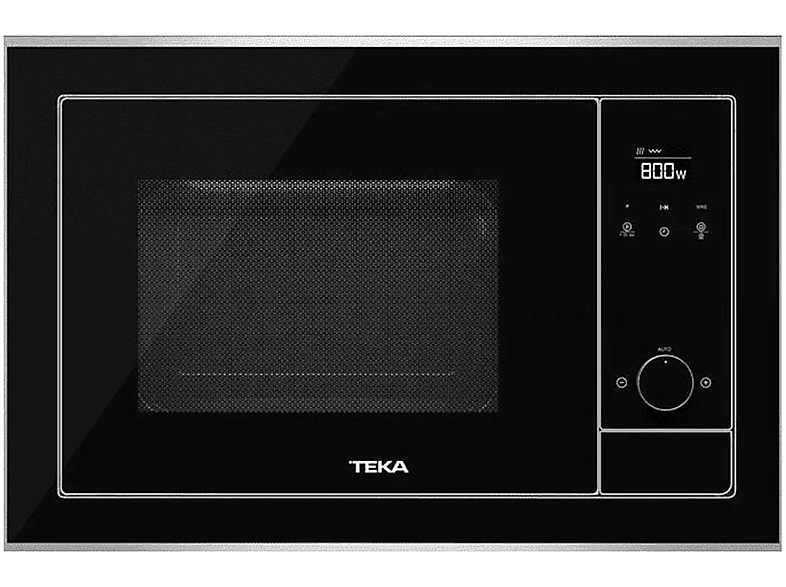 Microondas integrable - Teka ML 8200 BIS Negro, 1000 W, 5 potencia, 20 l