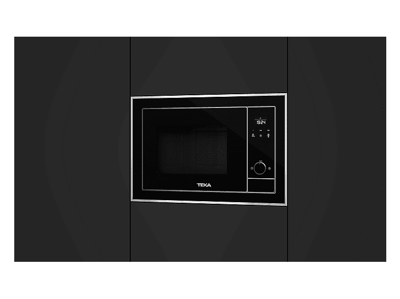 Microondas integrable - Teka ML 8200 BIS Negro, 1000 W, 5 potencia, 20 l