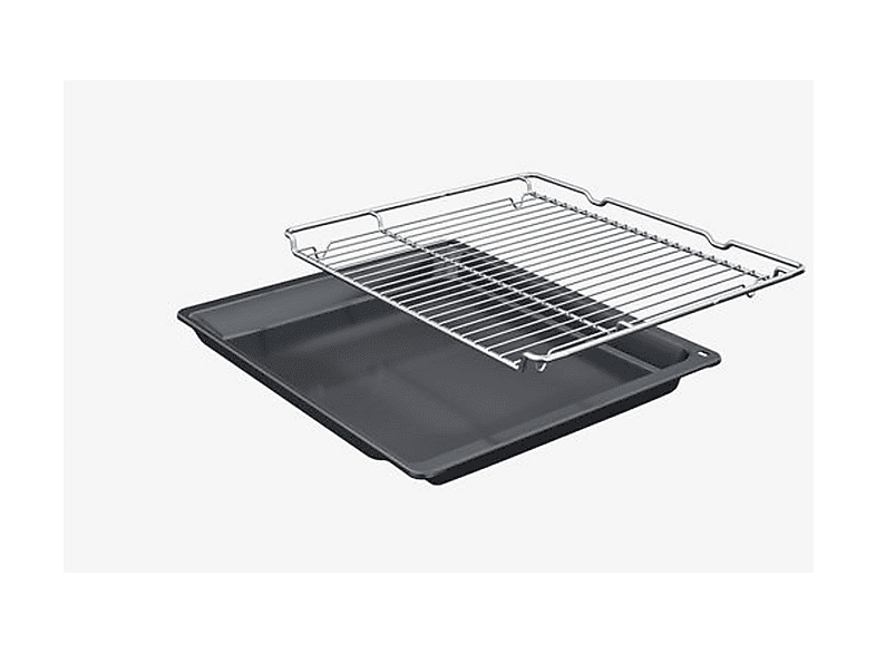 Horno - Siemens HB372ABS0S, Integrable, 71 l, 548 mm, Negro, Acero inoxidable