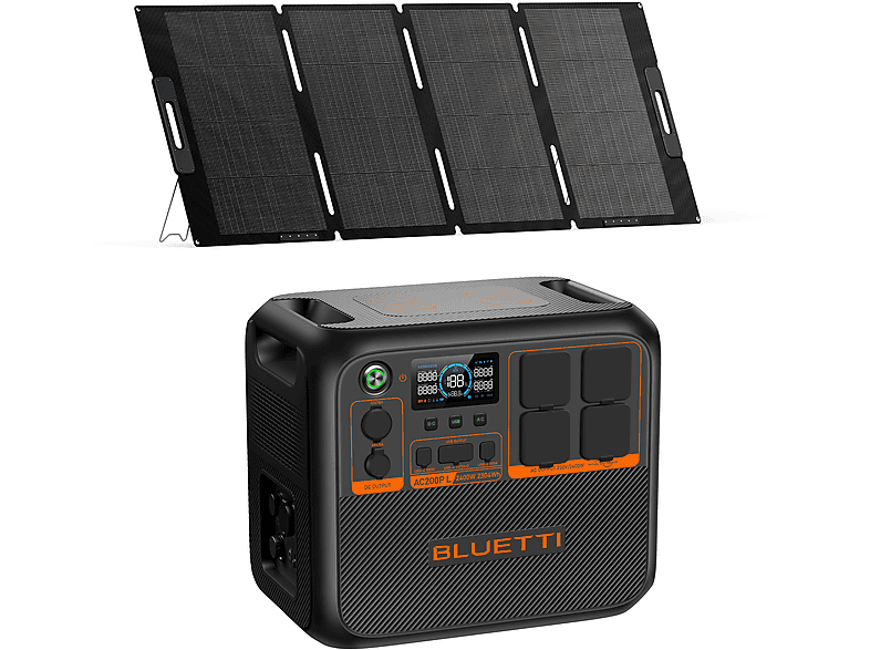 Estación de energía - Bluetti AC200PL con panel solar de 200W, AC200Max, AC200L actualizado