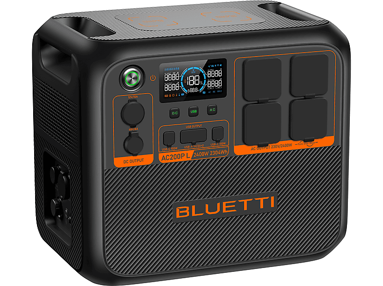 Estación de energía - Bluetti AC200PL con panel solar de 200W, AC200Max, AC200L actualizado