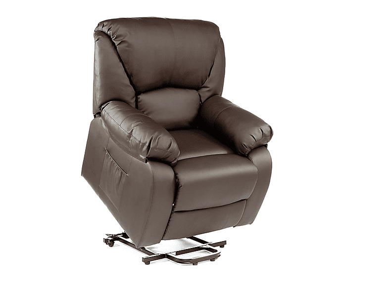 Sillón de masaje - Eco-De CHAMONIX ECO-8590UP M, Función calor, Niveles de funcionamiento: 9, Peso máximo 100 kg, Marrón