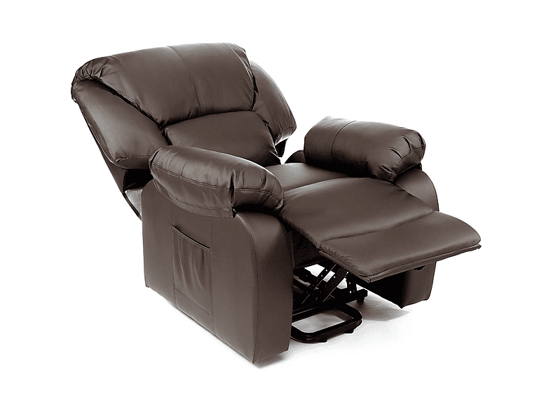 Sillón de masaje - Eco-De CHAMONIX ECO-8590UP M, Función calor, Niveles de funcionamiento: 9, Peso máximo 100 kg, Marrón