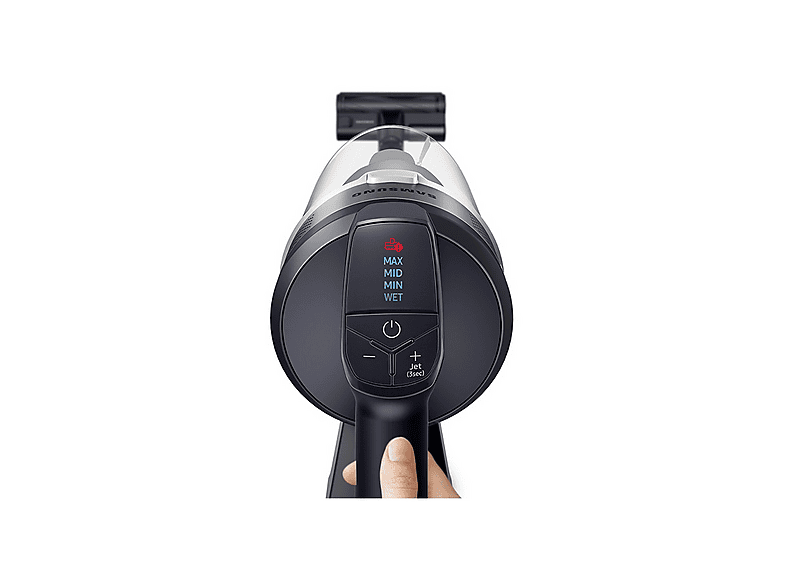 Aspirador escoba - Samsung .AT.ESCOBA SAMSUNG VS20B75ACR5/WA (JET 75B COMPLETE) 200W 21,6V 60MIN.AUT. GRIS, Potencia de succión 200 W, Depósito 0,8 l