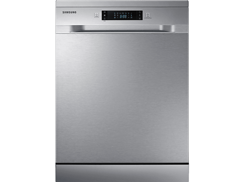 Lavavajillas - Samsung DW60M6050FS, 14 servicios, 7 programas, 59.8 cm, Función Higiene, Configuración Flexible, Inox