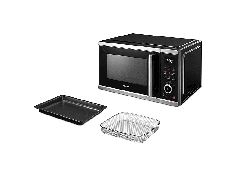 Microondas libre instalación - Medion AKLBB1794497094, 900 W, 25 l, Inox