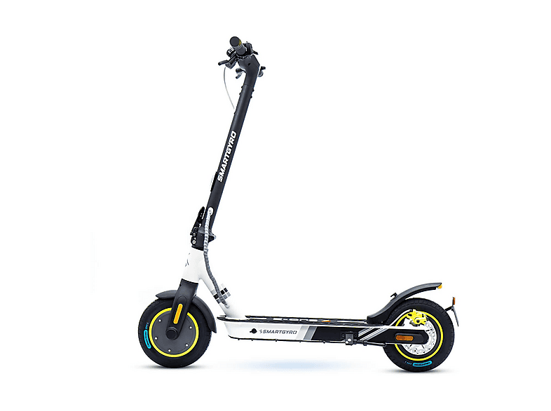 Patinete eléctrico - Smartgyro Z-ONE 2 GRAY 2, Pot. máx. 400 W, Carga máx. 100 kg, 30 km autonomía, 8000 mAh, Gris
