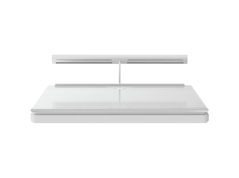 Báscula de baño - Withings Body Scan, Peso máximo 200 kg, Indicador Masa Corporal (IMC), Bluetooth, Blanco