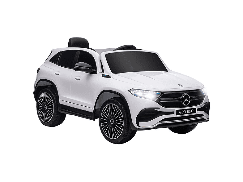 Coche eléctrico - Homcom Mercedes-Benz EQA, 12V, Control Remoto, Música, Bocina, 3-8 km/h, 3-8 Años