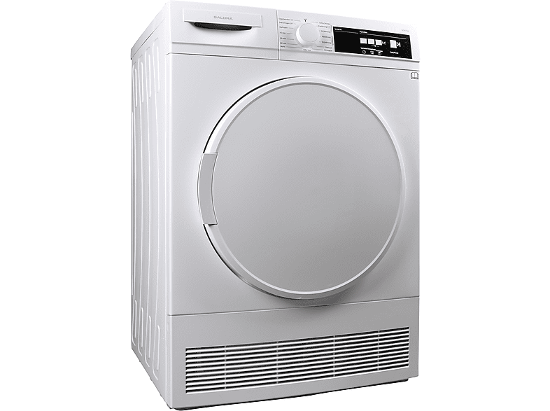 Secadora de condensación - Salora DCH7100, Eléctrico, 7 kg, 15 programas, Blanco