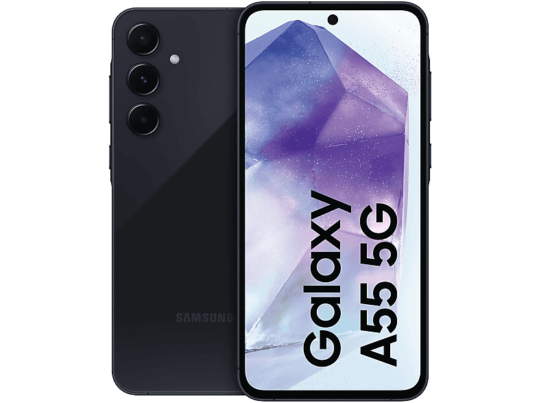 Smartphone - Samsung A55 6.6P/5G/8N/8+256GB/B, Marina, Móvil Android, 8 GB RAM, 6,6 " Super AMOLED, Gorilla Glass Victus+, 120 Hz, Samsung Exynos