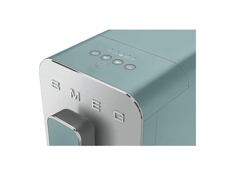 Máquina espresso - Smeg BCC12EGMEU, 19 bar, 1350 W, Verde, Acero inoxidable