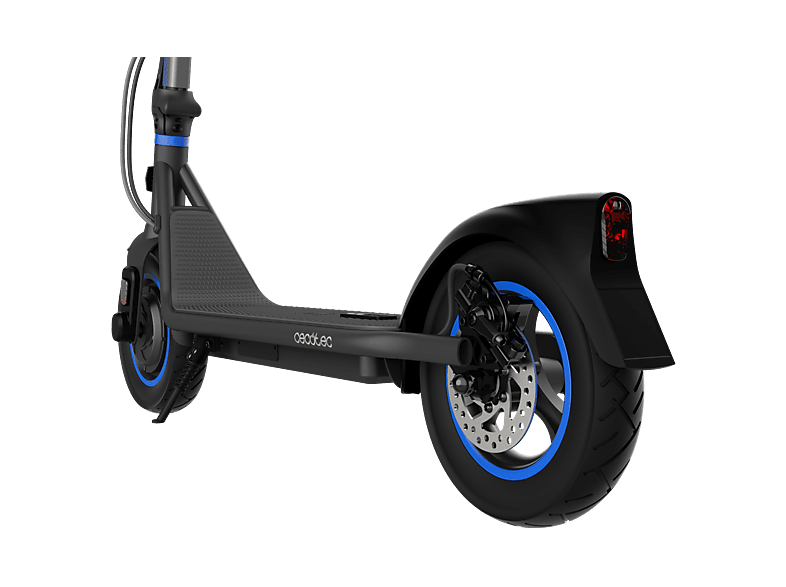 Patinete eléctrico - Cecotec BONGO D20 XL CONNECTED, Pot. máx. 630 W, Carga máx. 100 kg, 120 min autonomía, 5000 mAh, Plateado