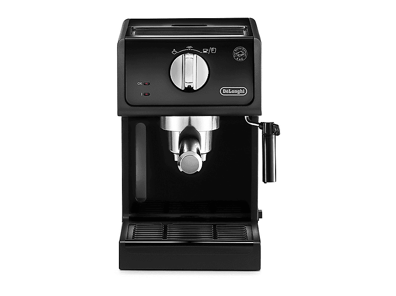 Cafetera express - Delonghi ECP31.21, 15 bar, 1100 W, 2 tazas, Negro