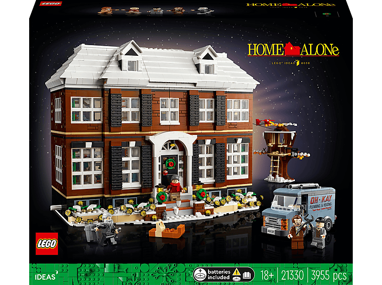 Juego de construcción - LEGO Ideas Home Alone, edad recomendada: 18 año(s), 3955 piezas