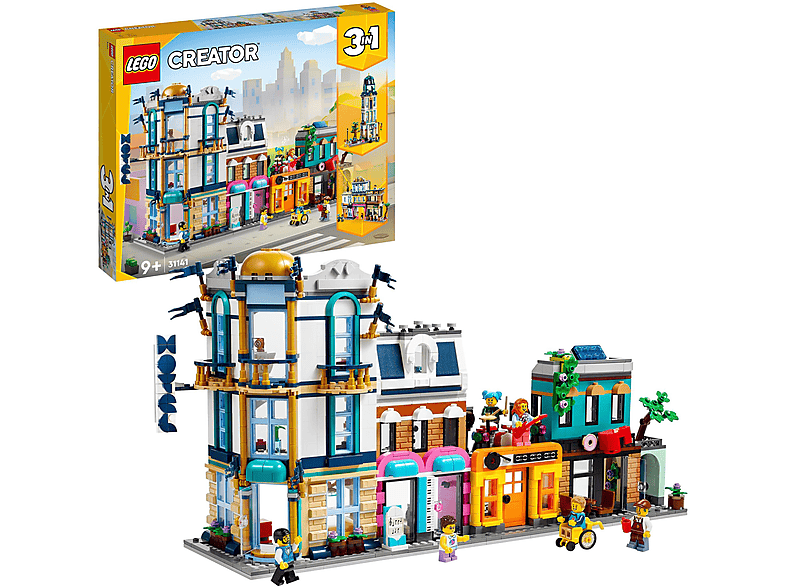 Juego de construcción - LEGO Set de juguetes de construcción LEGO® Creator 31141 Calle Principal (1459 piezas), edad recomendada: 9 año(s)