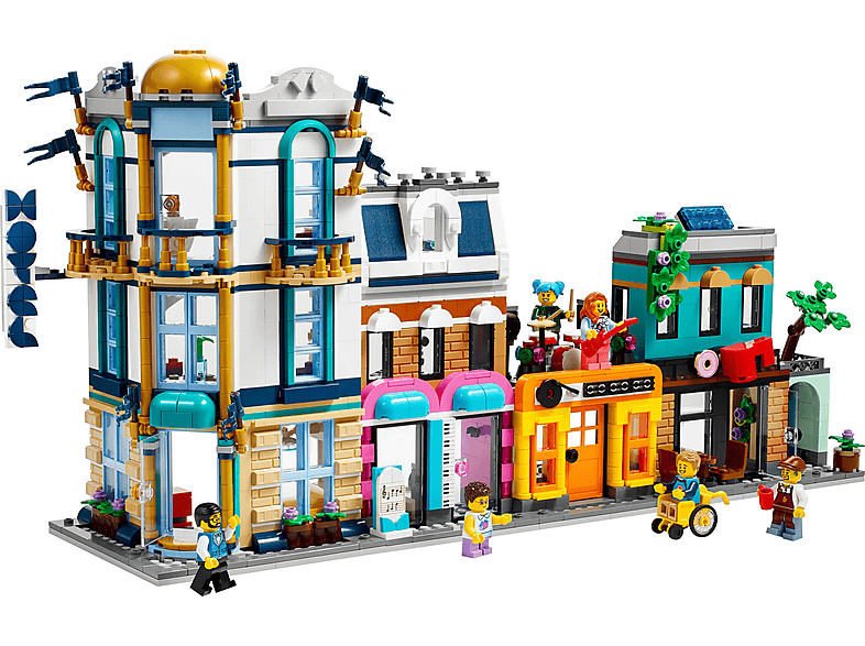 Juego de construcción - LEGO Set de juguetes de construcción LEGO® Creator 31141 Calle Principal (1459 piezas), edad recomendada: 9 año(s)