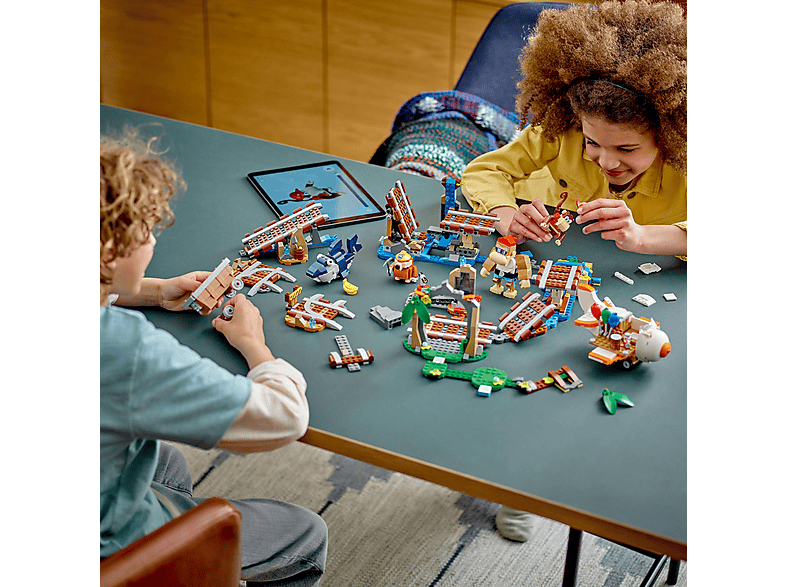 Juego de construcción - LEGO Set de juguetes de construcción LEGO® Super Mario™ 71425 Vagoneta minera de Diddy Kong (1157 piezas)