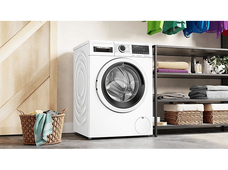 Lavadora secadora - Bosch Serie 4 WNA13401ES, 9 kg + 5 kg, Blanco