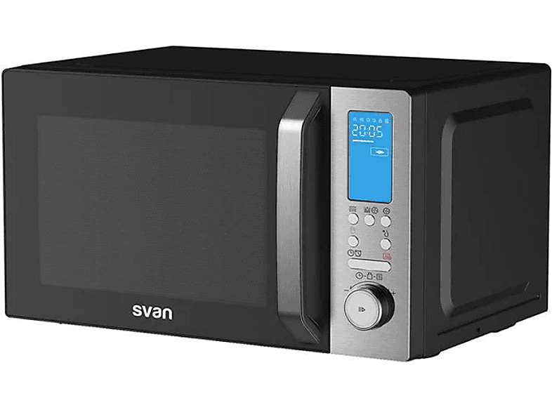 Microondas libre instalación - Svan SVASVMW270CVN, 900 W, 5 potencia, 26 l, Inox