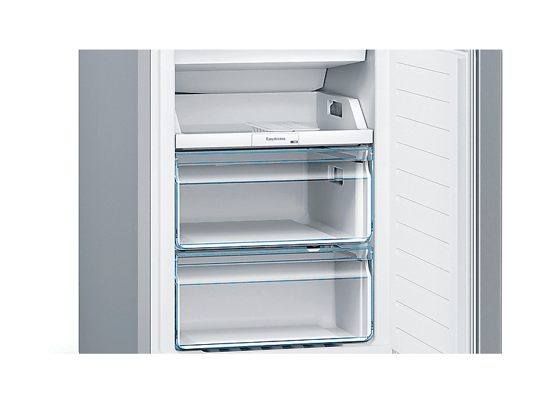 FRIGORIFICO COMBI - Bosch KGN36NLEA, No Frost, Altura 186 cm, Capacidad 305 l, Inox
