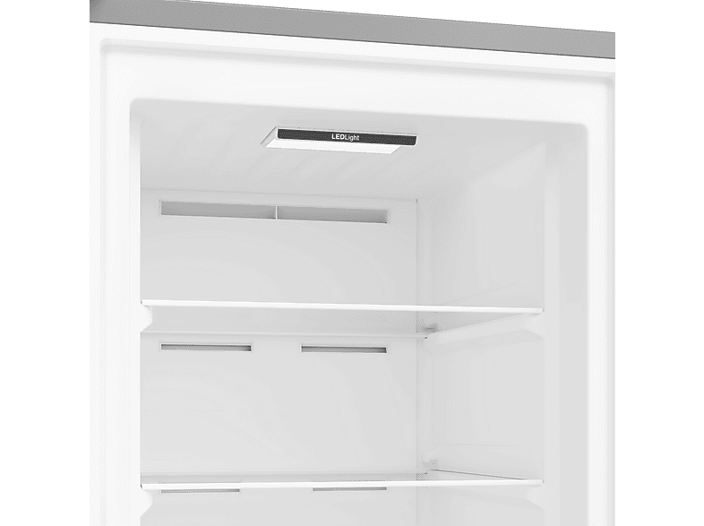 Congelador vertical - Beko BEKB3RMFNE314XB, 286 l, 186,5 cm, Color Inox