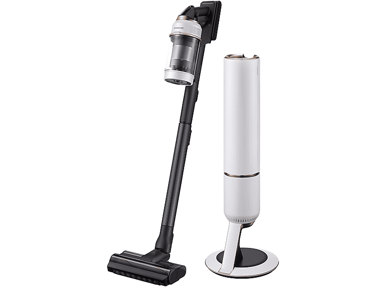 Aspirador escoba - Samsung VS20B95823W/WA BESPOKE JET PET, 210 W, Potencia de succión 210 AirWatt, Depósito 0,5 l, Autonomía 60 min, Blanco