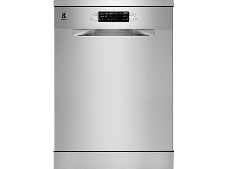 Lavavajillas libre instalación 60 cm - Electrolux 911 514 197, 13 servicios, 8 programas, 598 mm, Inox