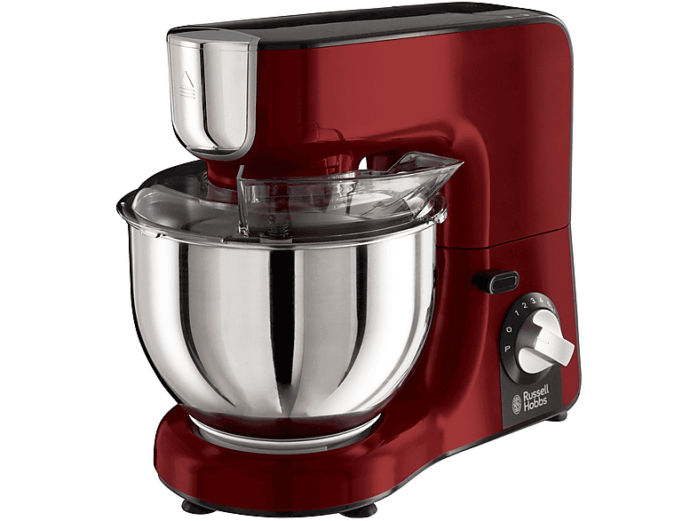 Robot amasador - Russell Hobbs 23480-56, 1000 W, 5 l, Rojo