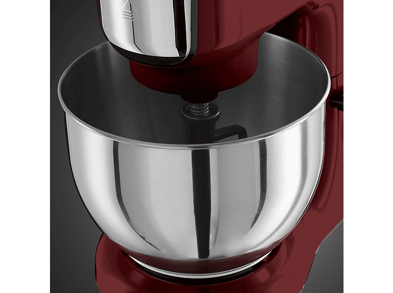 Robot amasador - Russell Hobbs 23480-56, 1000 W, 5 l, Rojo