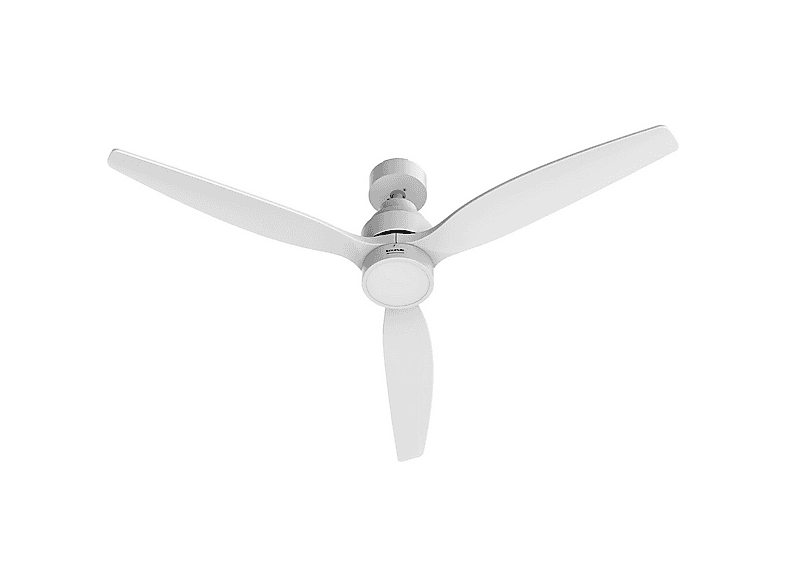 Ventilador de techo con luz - Taurus FRESKO 3B PURE ULTRA SILENCE, 30 W, 6 velocidades, Blanco