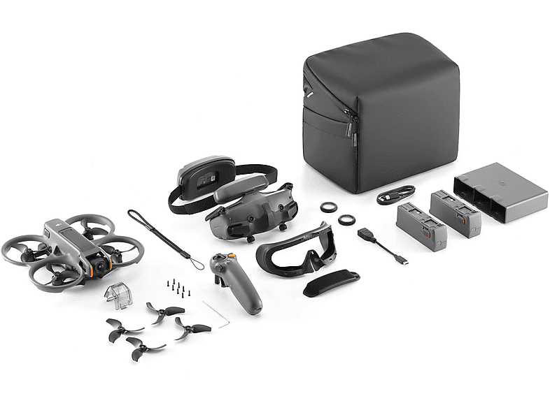 Drone - DJI AVATA 2 FLY MORE COMBO (THREE BATTERIES), Gris