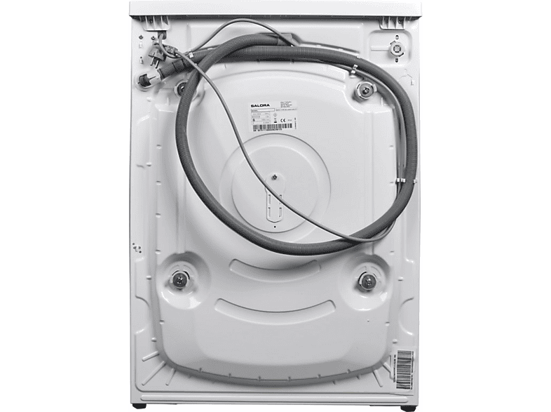 Lavadora carga frontal - Salora WMH6100, 6 kg, 800 rpm, 15 programas, Blanco