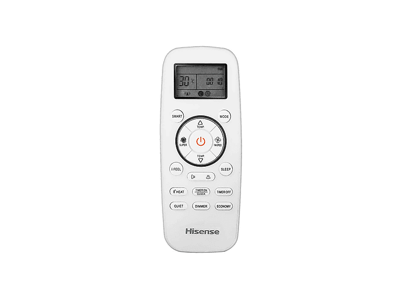 Split 1x1 - Hisense Brissa CA25YR03, Función Inverter, Blanco
