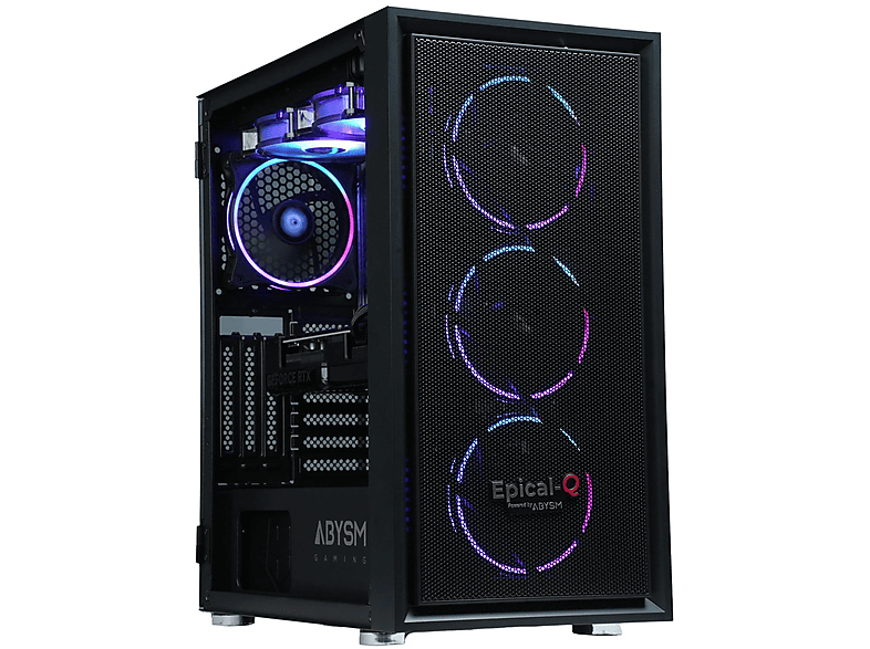 PC Gaming - Epical-Q Berm, Intel Core i7 14700KF, 32 GB RAM, 2 TB SSD, GeForce RTX™ 5060 Ti, Windows 11 Home, Negro