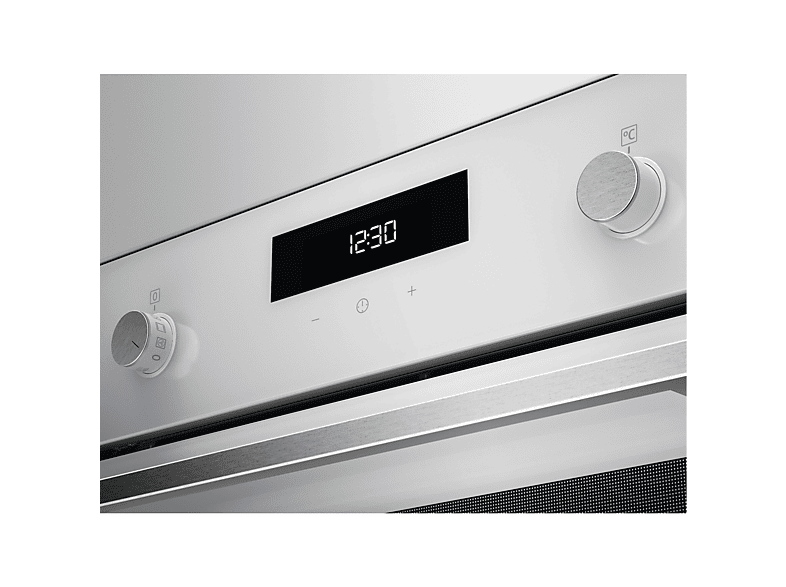 Horno - AEG BEK435120W, Multifunción, Limpieza por agua, 71 l, Función Grill, 60 cm, Blanco