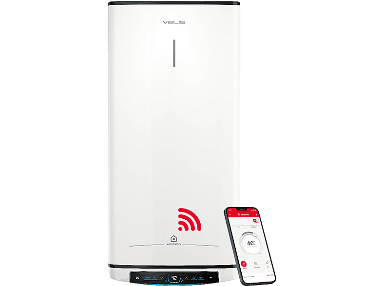 Termo Eléctrico - Ariston VELIS PRO WIFI 30 ES, 30 l, Blanco