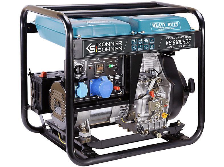 Generador de energía - Könner & Söhnen KS 6100HDE