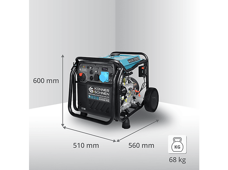 Generador de energía - Könner & Söhnen KS 8100iE ATSR