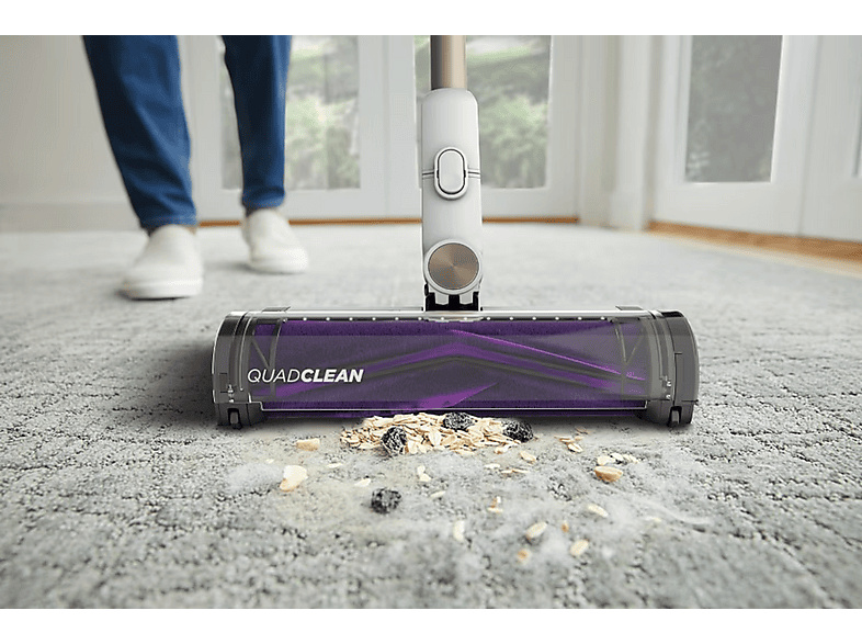 Aspirador escoba - Shark IW3611EU, 240 W, Potencia de succión 240 W, Depósito 0,42 l, Autonomía 1min, Blanco