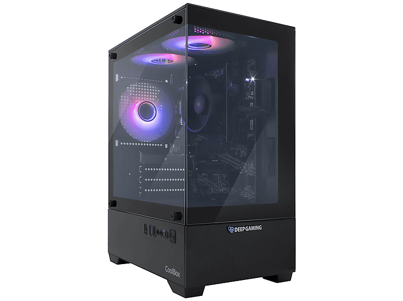 PC Gaming - Deepgaming Nexus, AMD Ryzen 5-5500GT, 32 GB RAM, 1 TB SSD, Radeon™ RX Vega 7, Windows 11 Pro, Negro