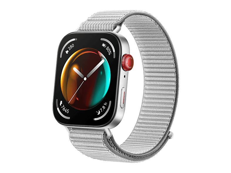 Smartwatch - Huawei Watch Fit 3, Talla única, Aluminio, Gris