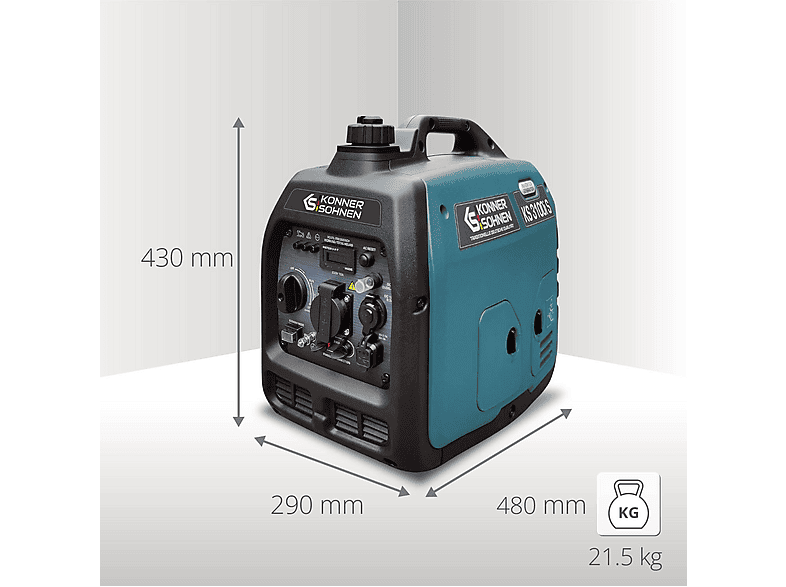 Generador de energía - Könner & Söhnen KS 3100i S